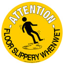 Gold Graphic Floor Markers