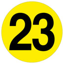 Gold Floor Numbers Marker