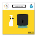 Dark Slate Gray Modulean Shadow Boards -  Yellow