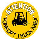 Black Graphic Floor Markers