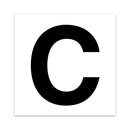 Black Individual Magnetic Tiles