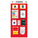 Wheat Modulean Rack End Boards - Red