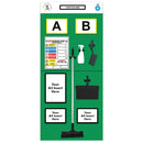 Sea Green Modulean Rack End Boards - Green