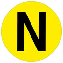 Gold Floor Letters Markers