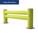 Dark Khaki Rack End Barriers