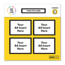 Gold Modulean Shadow Boards -  Yellow