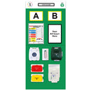 Sea Green Modulean Rack End Boards - Green