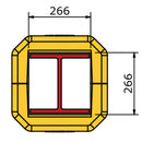 Goldenrod Polywrap Spacesaver Column Protectors