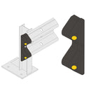 Lavender Armco Safety End