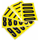 Gold Complete Packs of Self-Adhesive Letters & Numbers