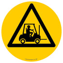 Black Graphic Floor Markers