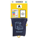 Dark Slate Gray Modulean Rack End Boards - Yellow