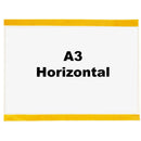 White Smoke Clear Document Pockets - Pack of 10