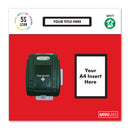 Dark Slate Gray Modulean Shadow  - Red