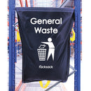 Dark Slate Gray Racksack Blue - Pack of 5