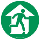 Sea Green Graphic Floor Markers