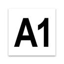 Light Gray Self-Adhesive - IdentificationTiles