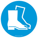 Dodger Blue Graphic Floor Signs