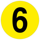 Black Floor Numbers Marker