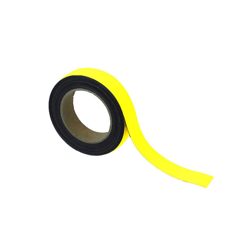Dark Slate Gray Yellow Magnetic Easy Wipe Racking Strip
