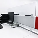 Lavender Office Desk Divider Extensions