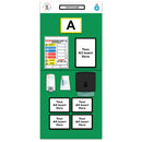 Sea Green Modulean Rack End Boards - Green