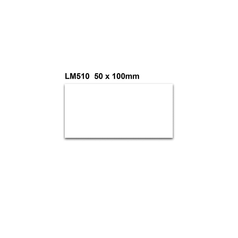 Light Gray Magnetic Easy Wipe Location Markers - 100mm Length