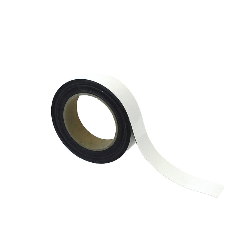 Beige White Magnetic Easy Wipe Racking Strip
