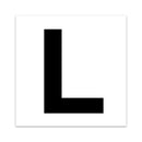 Black Individual Magnetic Tiles