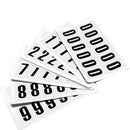 Black Complete Packs of Self-Adhesive Letters & Numbers