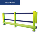 Midnight Blue Pedestrian bumper barriers